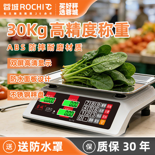 家用小型摆摊商用高精准卖菜称重