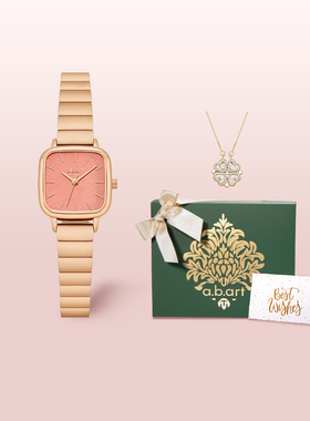 瑞士abart 小众轻奢女表方糖手表女高级感爱彼雅石英手表生日礼物