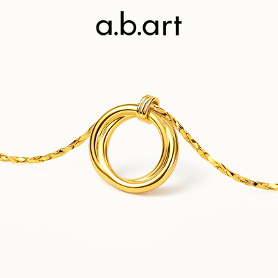 a.b.art爱彼雅年轮流转吊坠