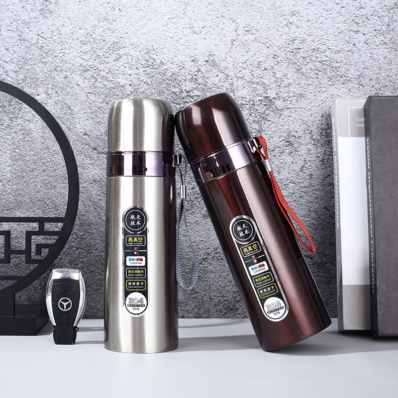 真空保温杯水杯可印logo广告杯刻字送客户宣传店庆周年纪念旅行社