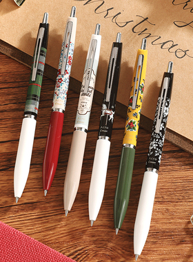 PILOT日本百乐ACRO炫滑圆珠笔VINTAGE MARKET复古商店系列25年圣诞限定款第二弹中油笔BAC-EFVM25黑芯0.5mm