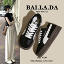 爆款经典厚底德训小白女鞋女款2025秋季新款百搭休闲巨好看的鞋子