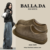 女款 2026年春季 新款 超火 子懒人平底女鞋 勃肯鞋 百搭一脚蹬鞋 爆款