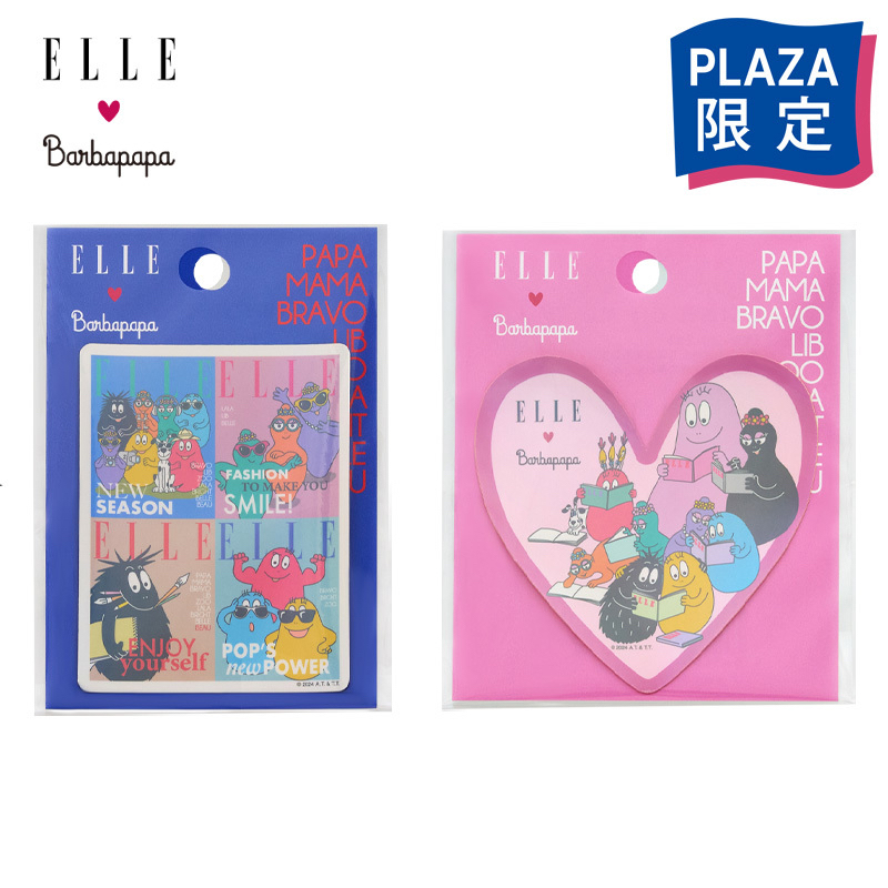 国内现货日本ELLE PLAZA限定巴巴爸爸贴纸