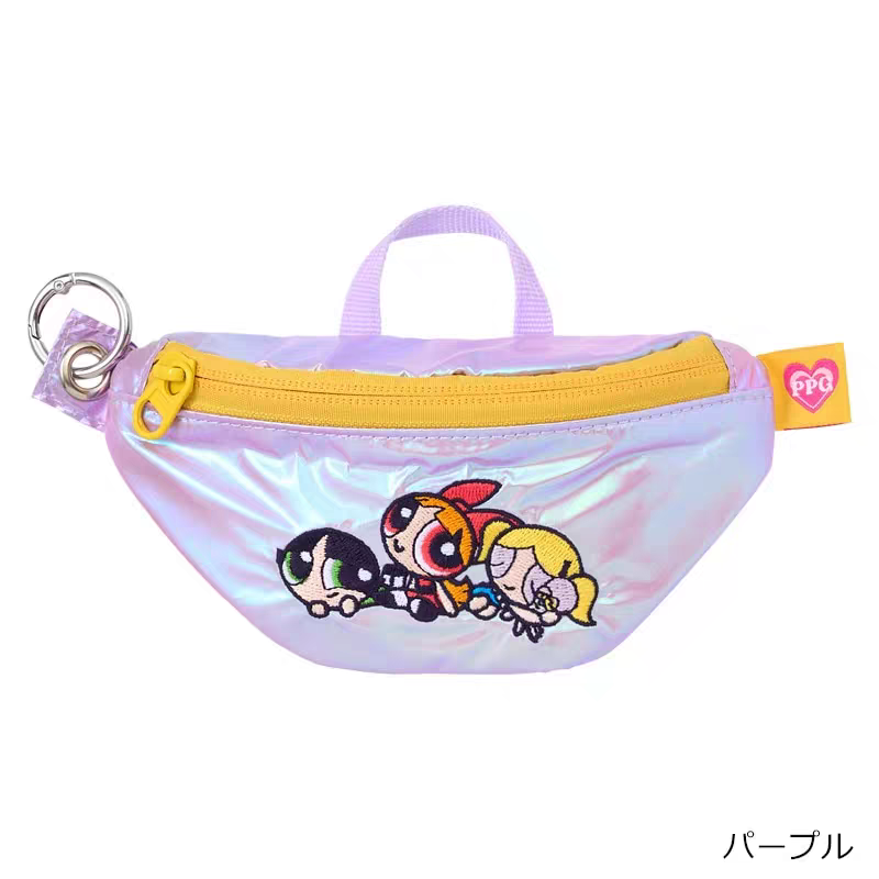 国内现货日本采购飞天小女警 刺绣图案迷你零钱包化妆包收纳包,模玩/动漫/周边/娃圈三坑/桌游,动漫背包/钱包/箱包,淘宝优惠券,粉丝福利购,淘宝优惠卷