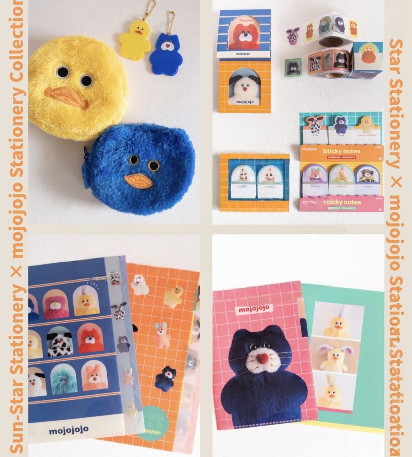 国内现货日本采购小众设计师尾崎步美mojojojo文具文件夹挂件贴纸