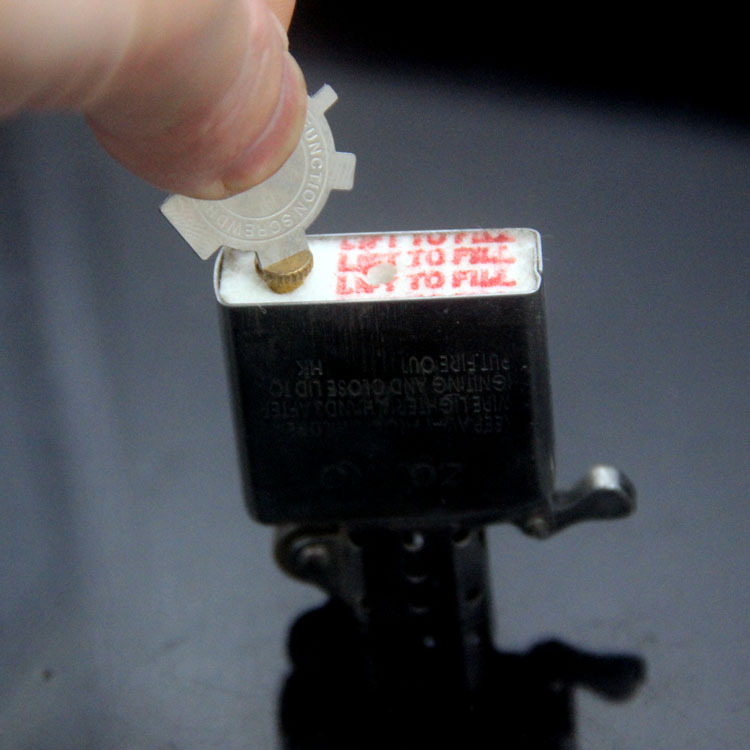 佐罗原装纯钢工具打火机拆机加油螺丝多功能螺丝刀