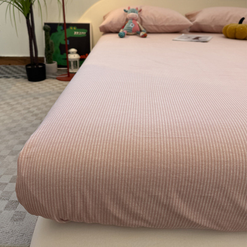 秋冬全棉加厚磨毛床笠单件纯棉家用床垫保护罩双人1.5m床品1.8米,床上用品,床笠,淘宝优惠券,粉丝福利购,淘宝优惠卷