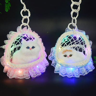 猫咪兔子狗狗塑料可爱仿真猫咪