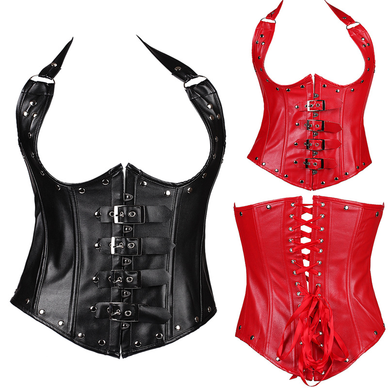 宫廷束身衣紧身衣收腹束腰哥特式