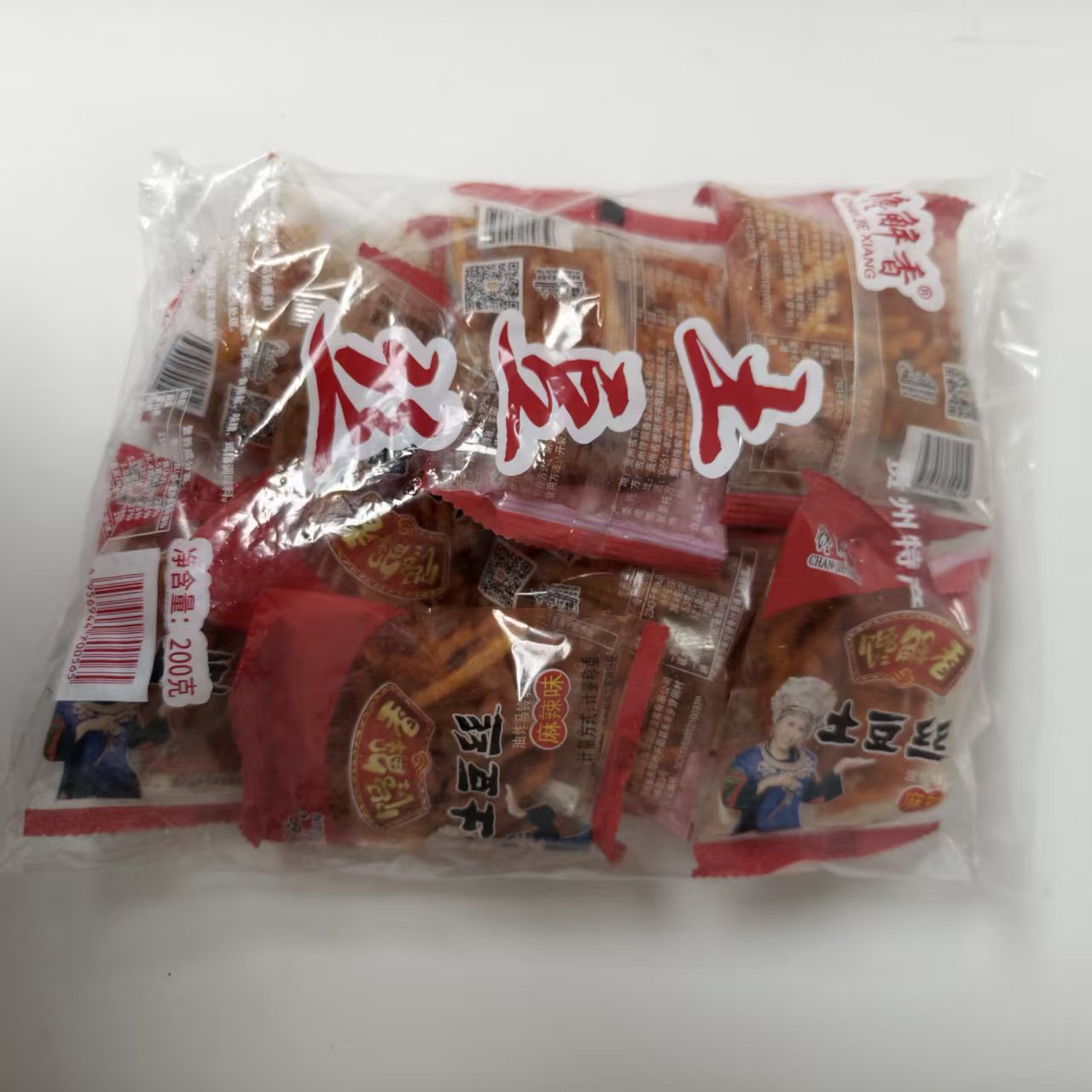 开阳馋解香麻辣土豆丝洋芋丝零食