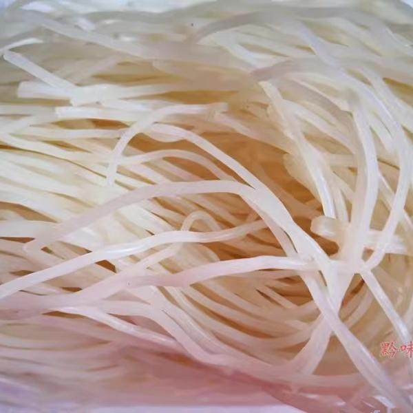 贵州特产半干米粉粗米粉米线500g圆米粉牛肉粉羊肉粉的原材料米皮