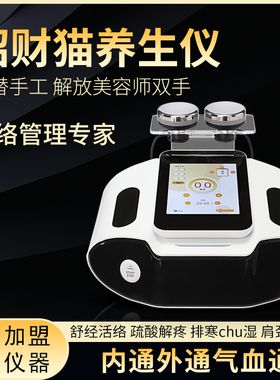 招财猫养生仪器微电经络疏通