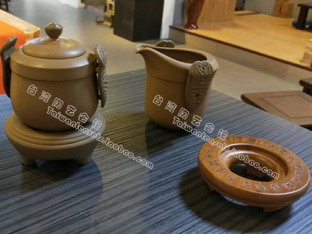 台湾进口壶邓丁寿老师 古逸壶 阿塔里欧之盾 紫砂壶套装