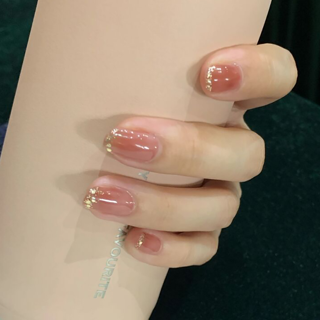 萤火虫美甲中国手工光疗甲