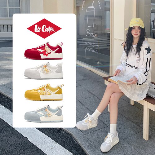 【LeeCooper官方正品】红色鞋子