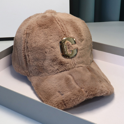 2025新款保暖加绒加厚鸭舌帽