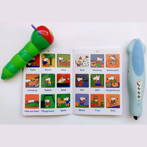 毛毛虫小蝌蚪点读磨耳朵廖彩杏SSSMaisyYakka DeeA6随身听