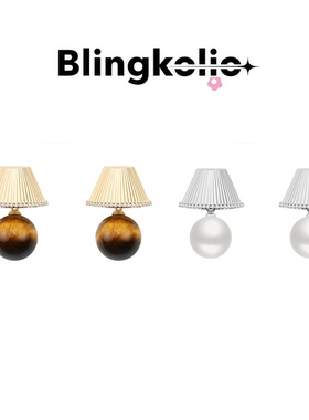【梓渝杨超越同款】Blingkolio不另可小众设计虎眼石台灯耳钉