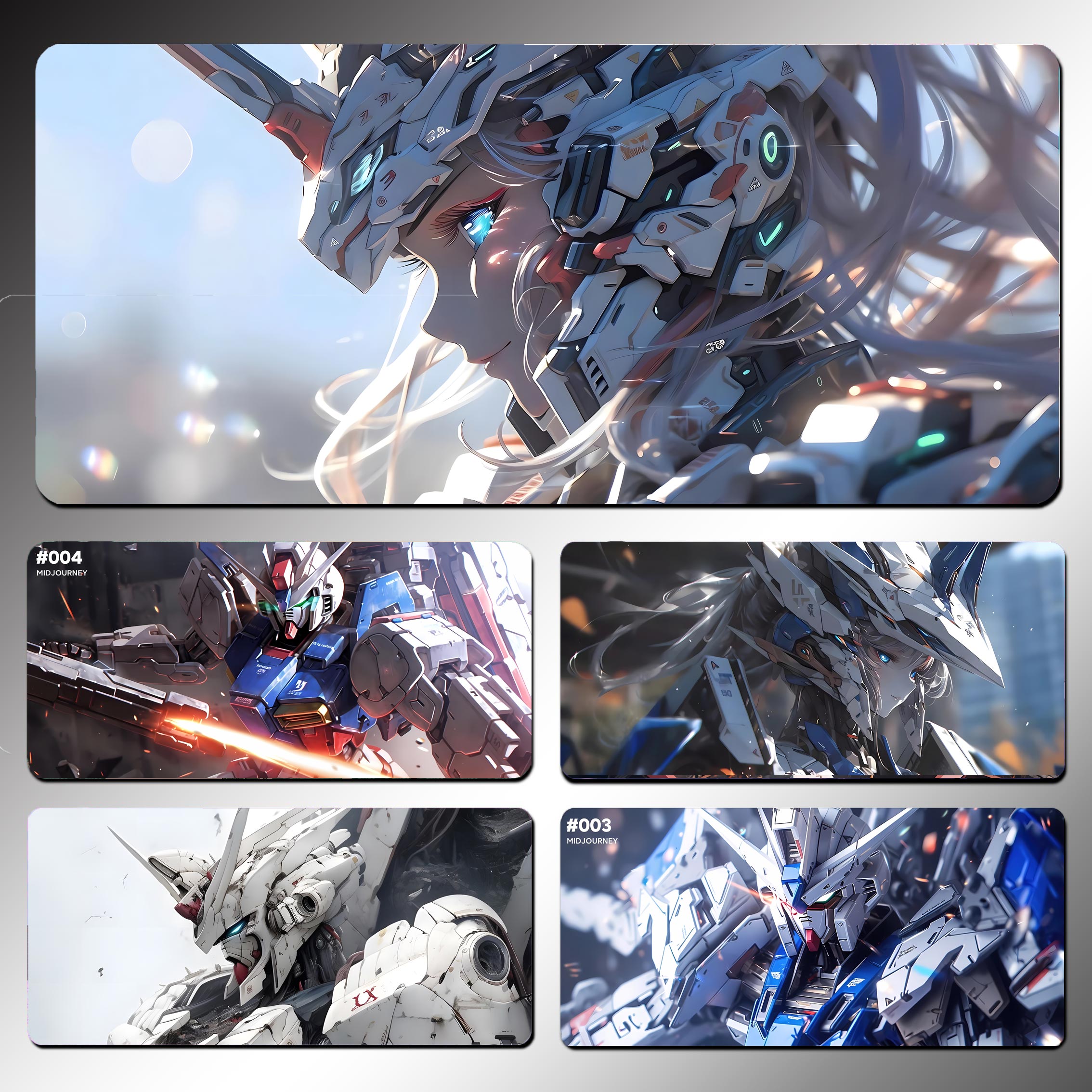 高达电竞游戏鼠标垫加厚