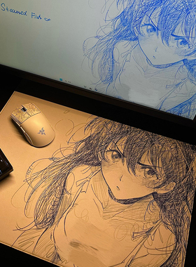 Steamed Fish asuka默EVA明日香二次元游戏无畏契约cs电竟鼠标垫