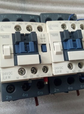 施耐德LC1D32BL原装二手拆机直流接触器继电器24VDC 2.4W现货包好