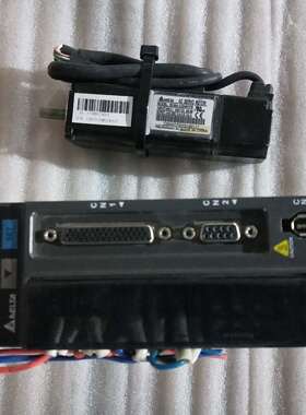 台达B2伺服套装100W 驱动ASD-B2-0121-B 电机ECMA-C20401FS