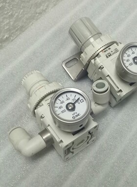 SMC原装IRV10-C06/ IRV10-LC08BG 调压阀带表成色9新现货
