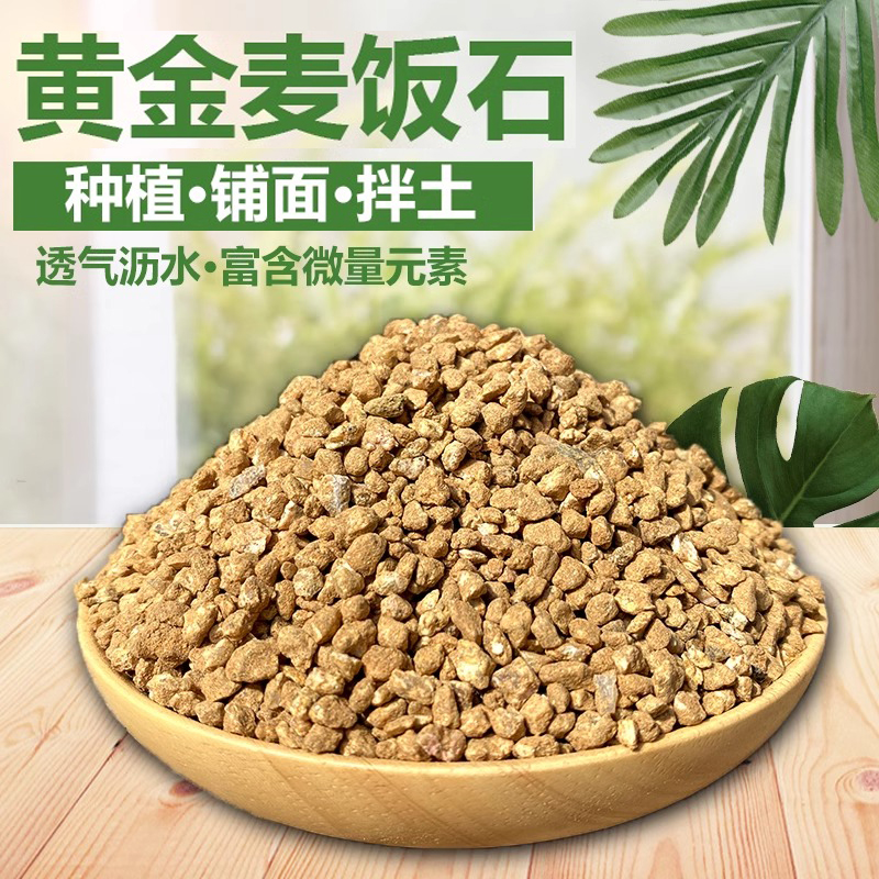 黄金软麦饭石颗粒营养土多肉盆栽
