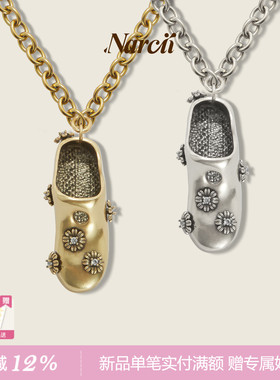 NARCII花园鞋项链女小众设计精致高级感小众设计鞋子项链生日礼物