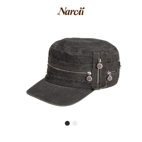 【杨超越同款】NARCII 「胶囊系列」报童帽复古非洲菊休闲平顶帽