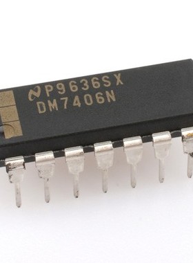 DM7406N 7406N 原装进口 DIP14脚 电源常用芯片