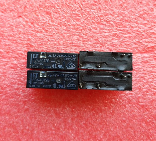富士通继电器F3AA005E F3AA024E 3A 5A 4脚 12V 24V