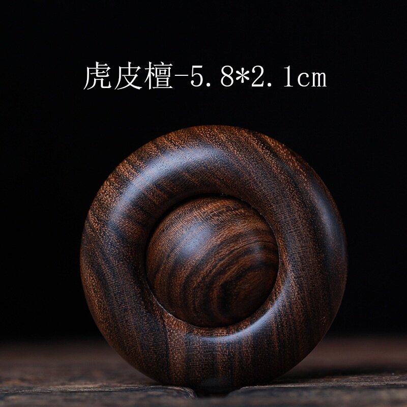 檀木手球紫檀手把件手把件木质动手球文玩工艺品
