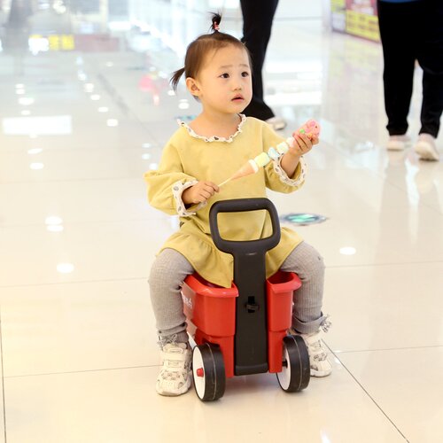 儿童四合一小拉车宝宝可坐可骑滑四轮滑行车1到6岁小孩溜溜车童车