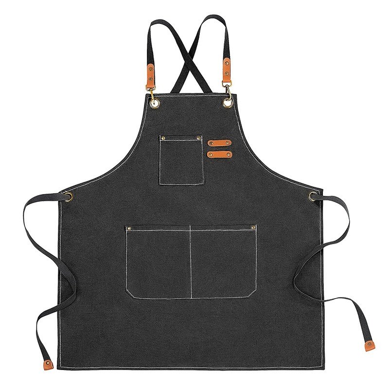 帆布围裙印字韩版时尚花艺奶茶店咖啡师工作服男女美容理发围裙,家庭/个人清洁工具,围裙套装,淘宝优惠券,粉丝福利购,淘宝优惠卷