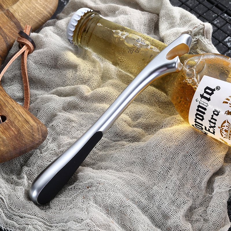 个性啤酒起子创意锌合金啤酒开瓶器 开酒厨房小工具 可制作LOGO