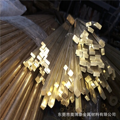 现货H62黄铜棒φ1mm-55mm国标环保 黄铜方棒 黄铜六角棒 规格齐全