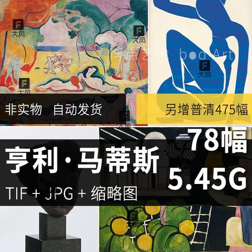亨利马蒂斯高清油画电子图片画册装饰画芯喷绘临摹素材素描图库