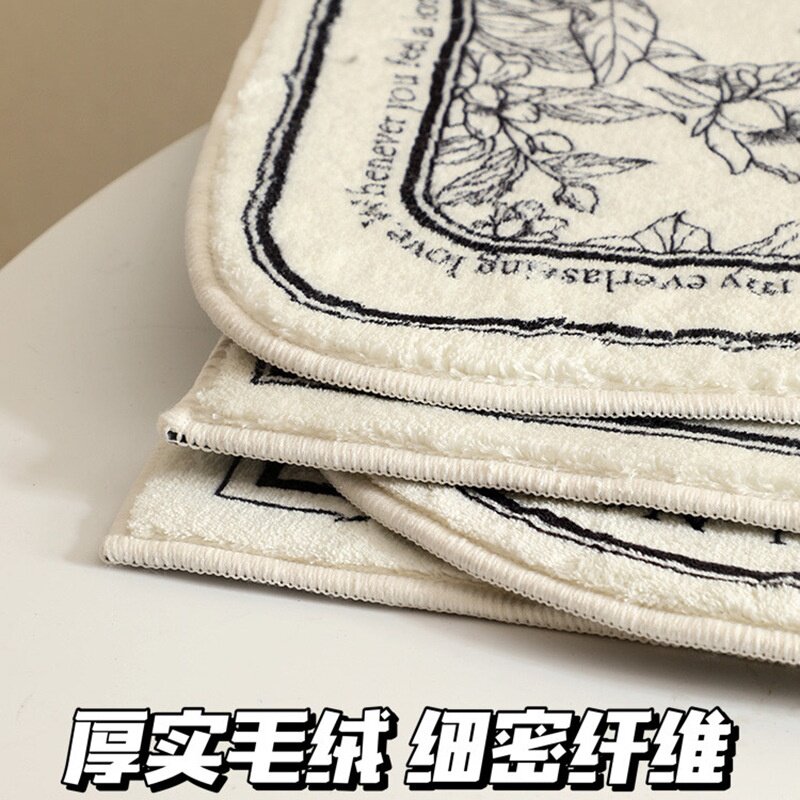 地毯卫浴门口浴室吸水地垫卫生间入户门垫厕所进门脚垫可机洗