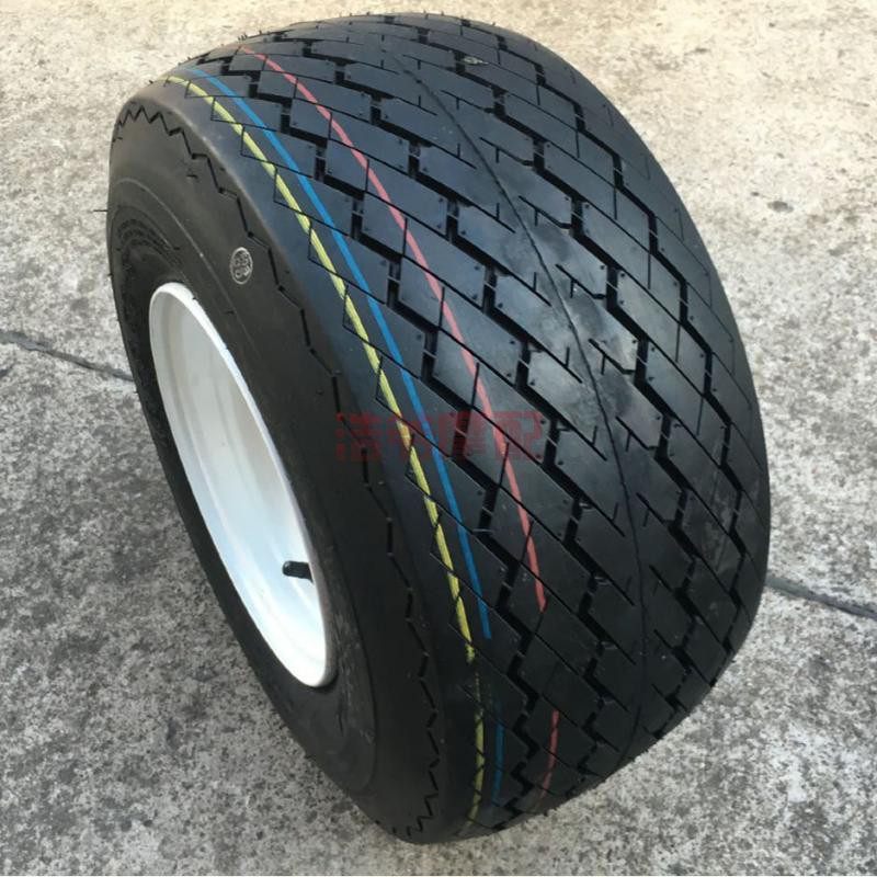 四轮沙滩车卡丁车电动巡逻车高尔夫球车18X8.50-8寸草坪轮胎轮毂