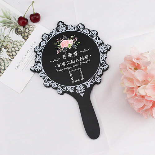 欧式花边镜复古风定制镜子