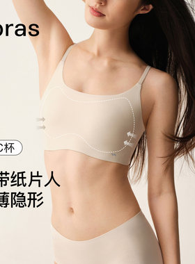 ubras无尺码小奶皮纸片人文胸