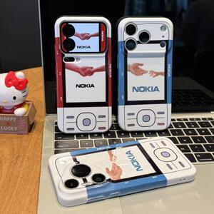 复古风诺基亚适用苹果17promax菲林手机壳iPhone16pro情侣新款15/14/13pro小众创意vivo华为P70小米17oppo潮