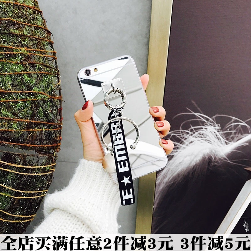 º«¹úµõ×¹Ô²»·iphone7ÊÖ»ú¿Ç¾µÃæÅ®¿îÆ»¹û6plus¹è½ºÌ×4/4sÈí¿Ç5/5s
