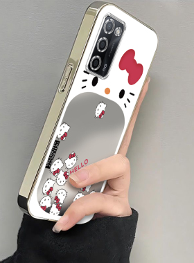 适用OPPOA56手机壳OPPO新款A56套A565G电镀OPP0PP0PPO可爱OPA啊OPPA全包OPOPA/POOPA防摔PPOA5G女生大嘴kt猫