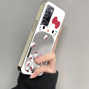 适用OPPOA56手机壳OPPO新款A56套A565G电镀OPP0PP0PPO可爱OPA啊OPPA全包OPOPA/POOPA防摔PPOA5G女生大嘴kt猫