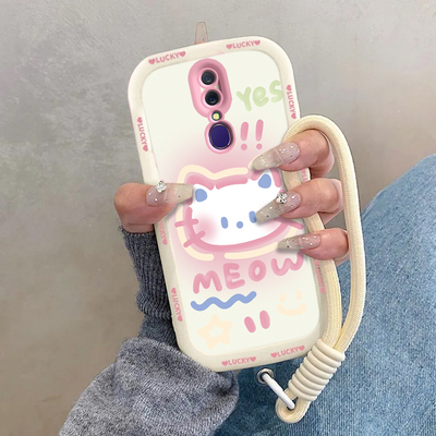 适用OPPOA9手机壳OPPO新款A9x保护OPA套OPPA硅胶OPP0PP0PPO全包PPOA防摔OPOPA可爱OPPOAX/OPOOA男女害羞kt猫