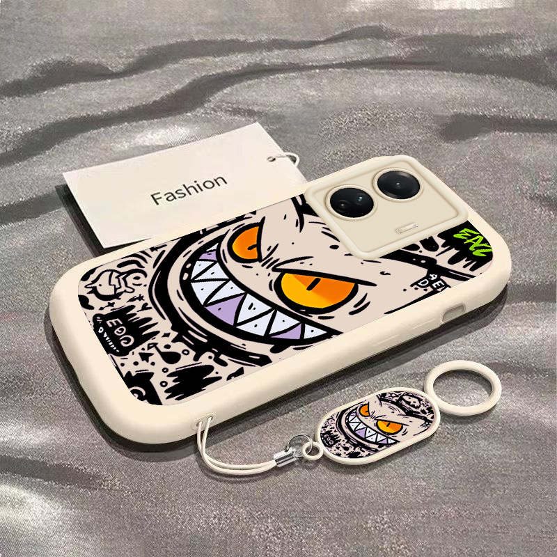 适用vivoS15e手机壳vivo S15e保护套SE新款可爱软硅胶全包防摔vivis步步高维沃vovos高级感viv0男女龇牙耿鬼