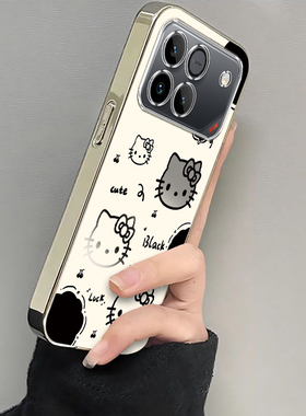 适用荣耀WIN手机壳WINRT新款保护套HONOR华为新年电镀透明RT镜头全包防摔软壳外壳WLNRT男女WLN2026黑白kt猫